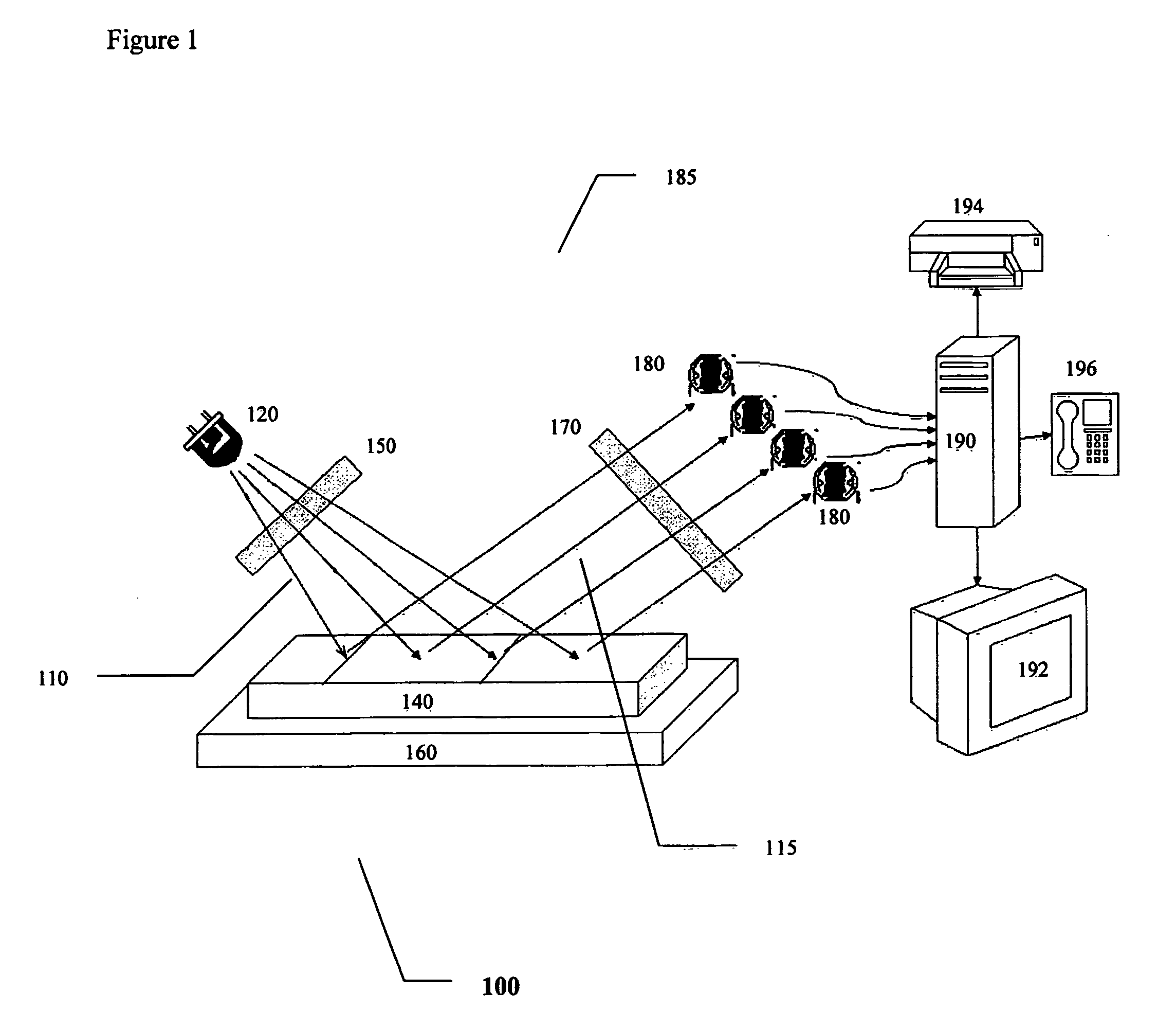 Novel device, system and method for fluorescence detection