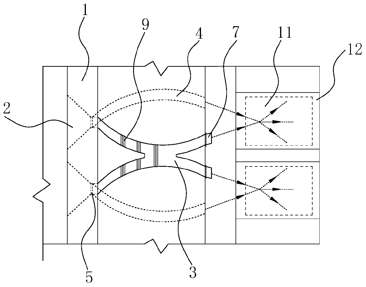 Water conservancy and hydropower project energy dissipation method