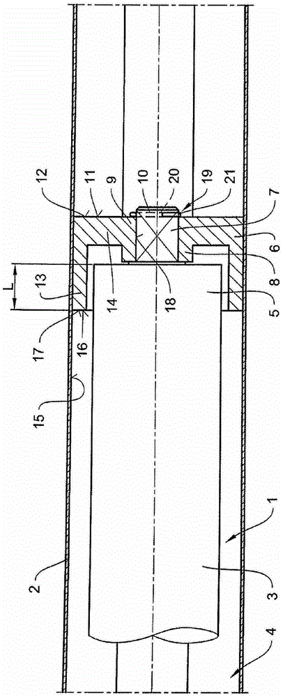 Adapter for output shafts of tubular drive devices for winding and unwinding, especially roller blinds, etc., of shading devices