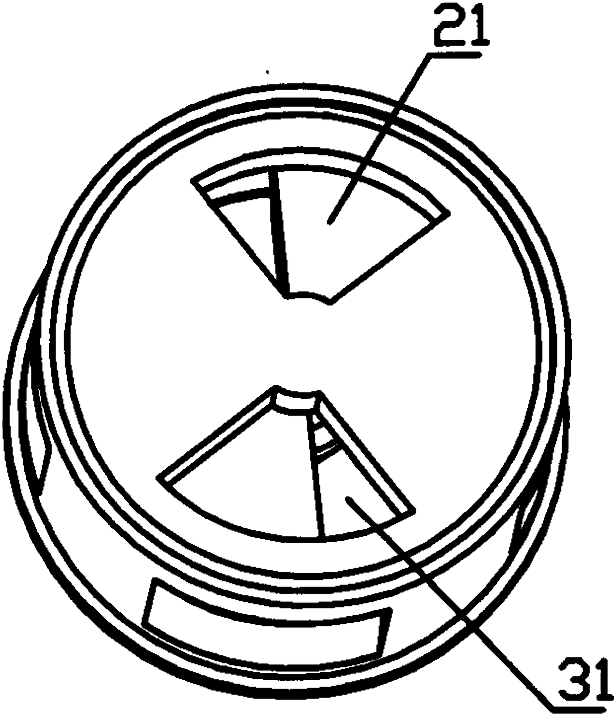 Water meter control valve