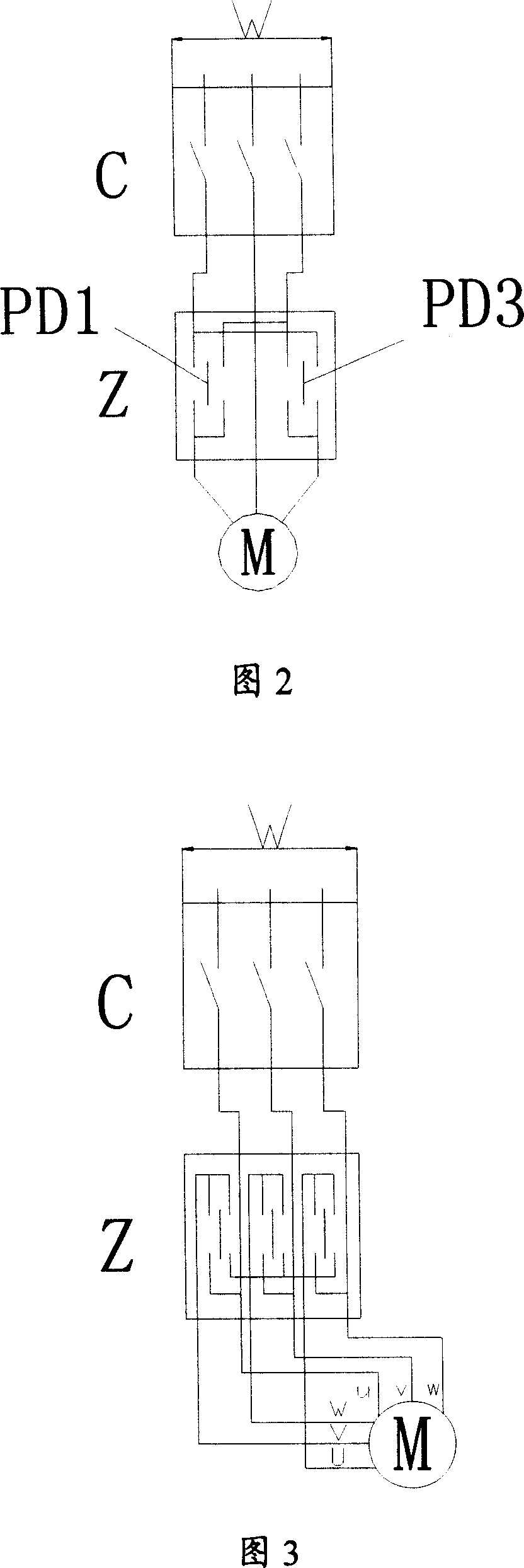 Switch device for switching multi-pole circuit