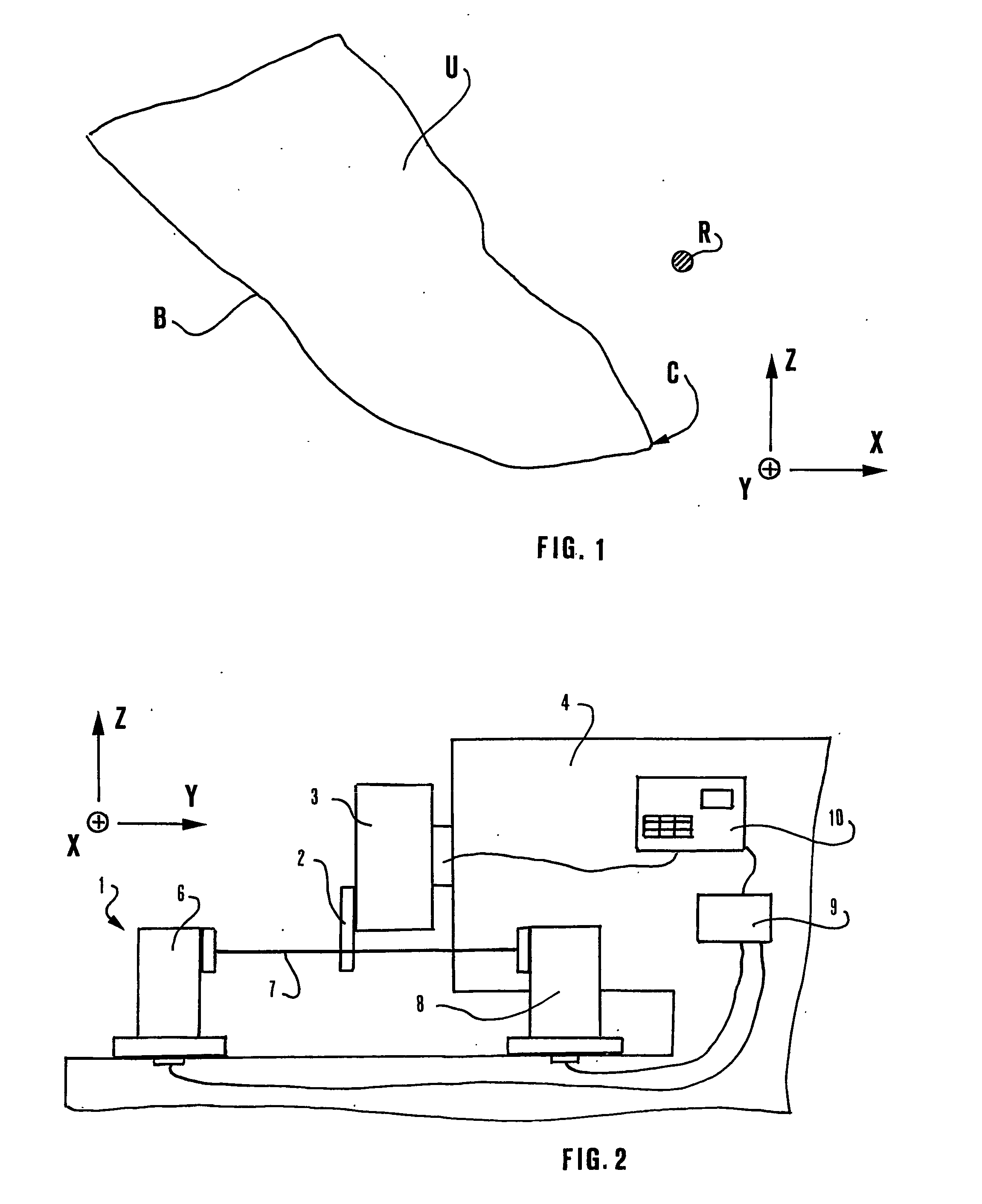 Method and system for checking the position of a mechanical part with a light beam