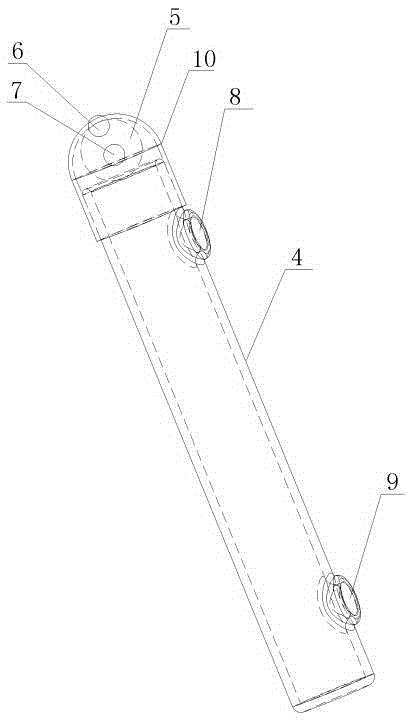 Waste liquid collection warning device