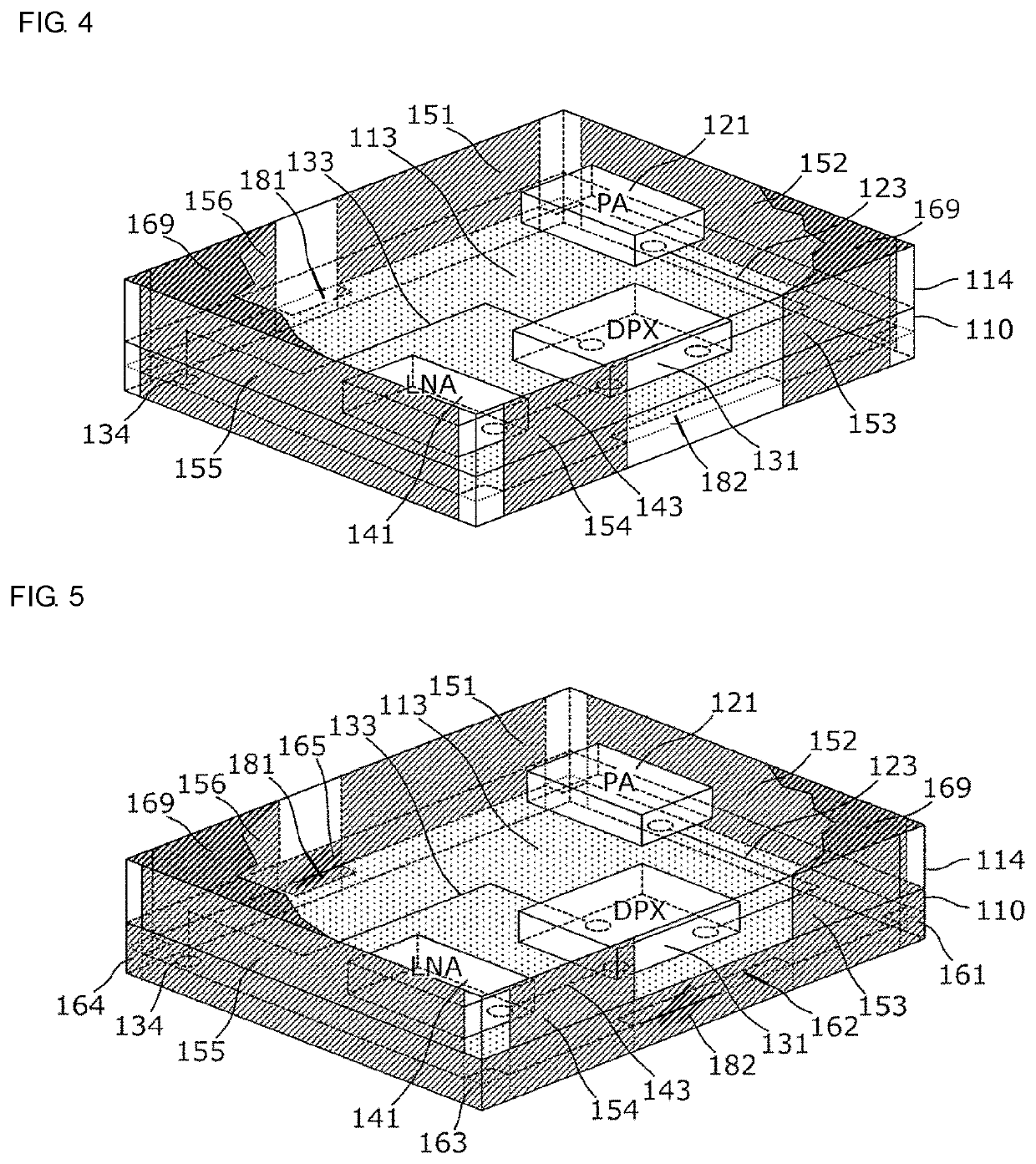 High-frequency module and communication device