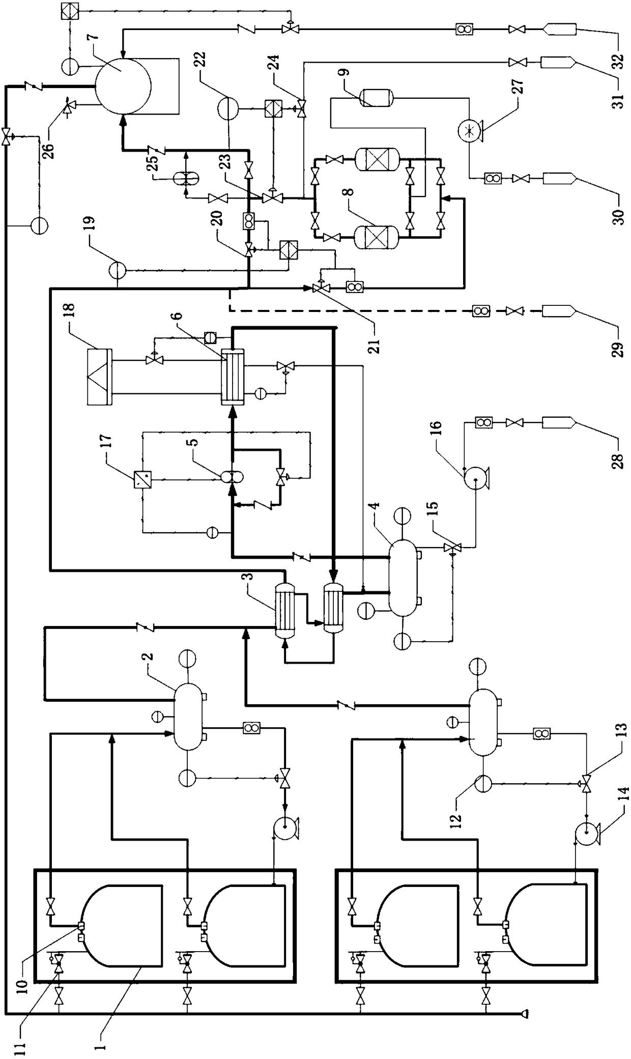 Oil gas recovery device and recovery method thereof