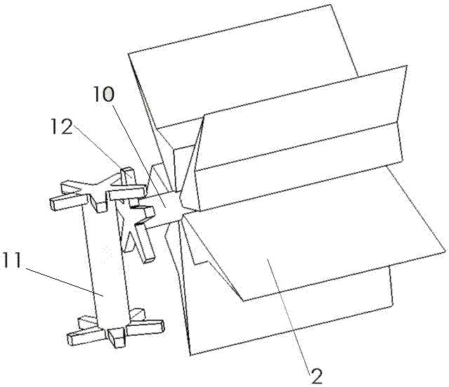 Automatic slicing mechanism for strip-shaped vegetables and fruits