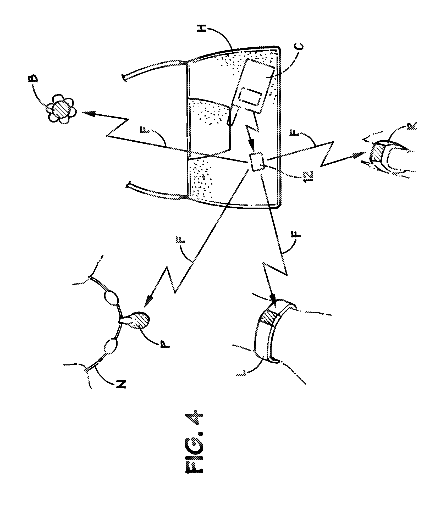 Method and apparatus for an audio-linked remote indicator for a wireless communication device
