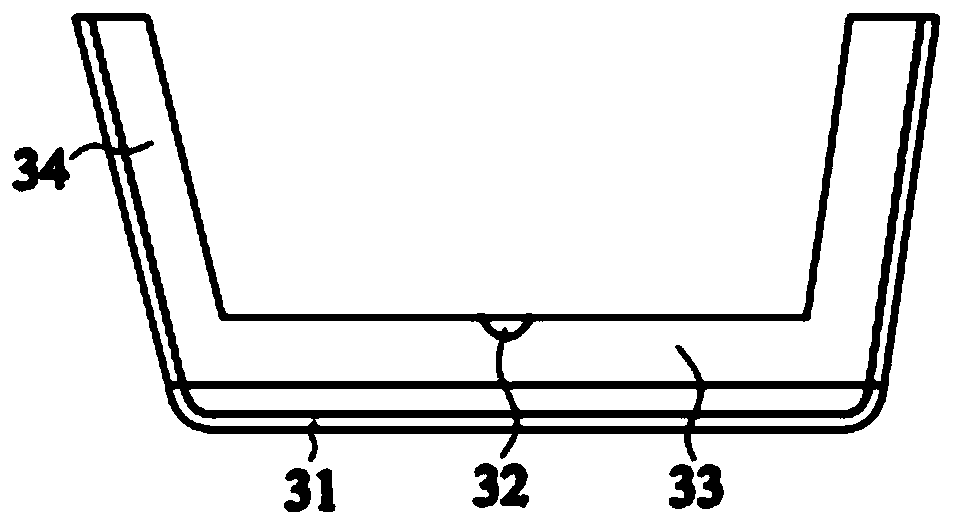 Steel sheet spring capable of damping and limiting