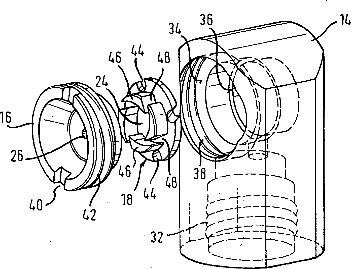 Polyurethane-mixed head with spray Nozzle for a spray head and uses of spray nozzle