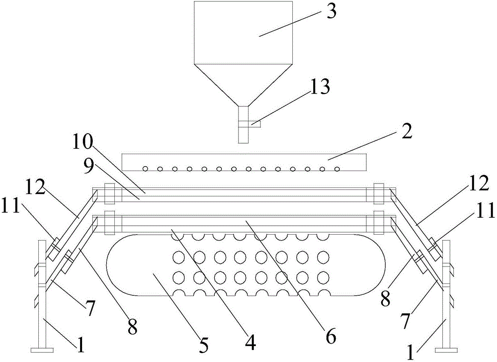 Device for assisting green ball in disengaging and ball press machine