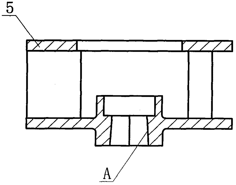 Wear-resisting sand pump and casting method thereof