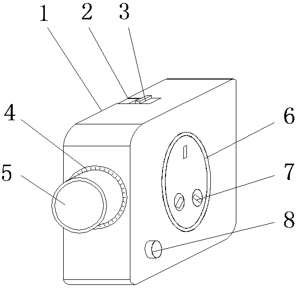 Electric appliance teaching safety protection device