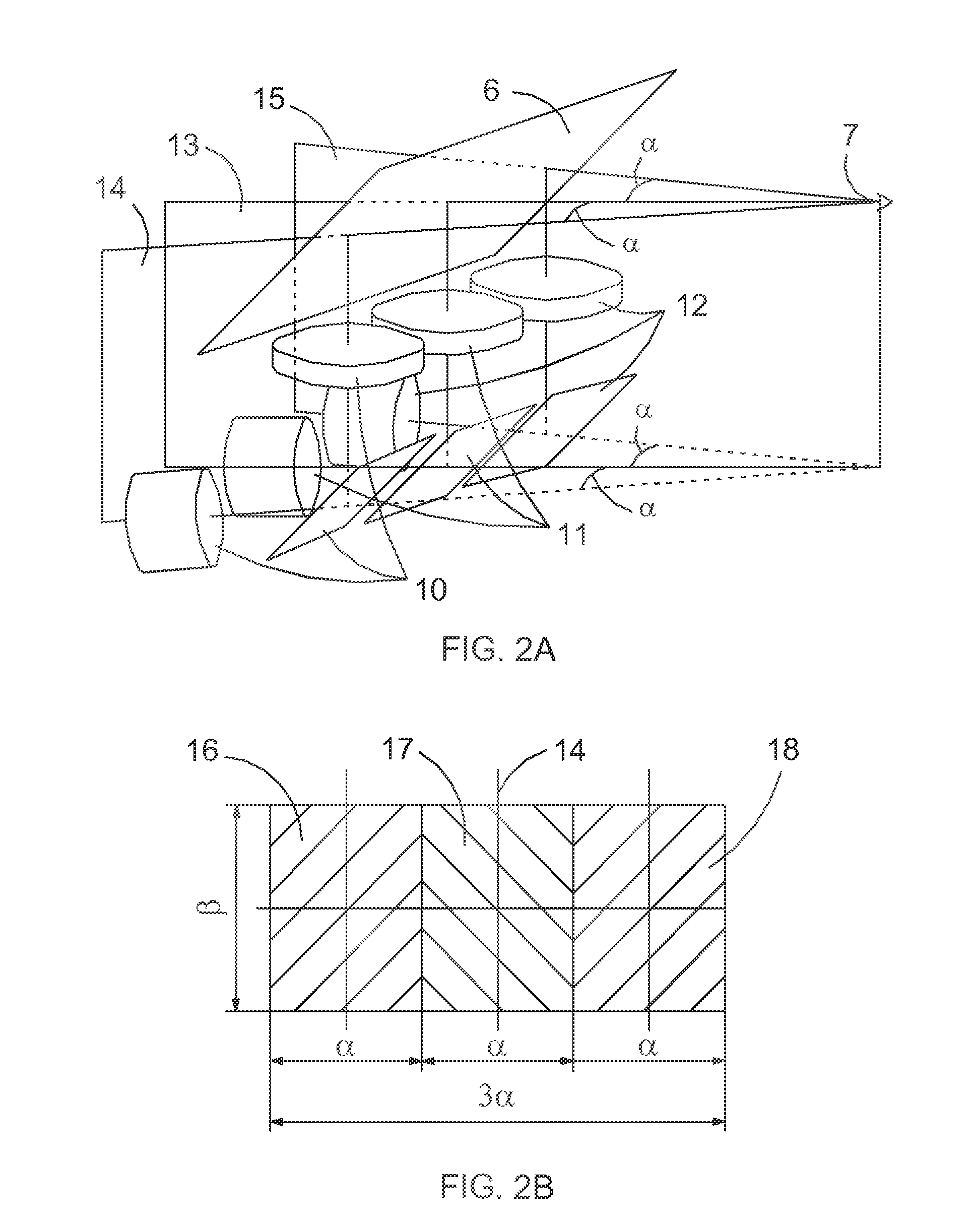 Method of widening of angular field of view of collimating optical systems