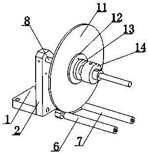 Sleeve-type adjustable rotary-cutting device for thin-walled aluminum pipes