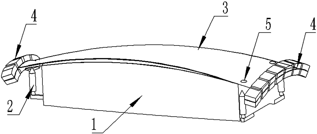 Manufacturing method for high-precision single-curved surface aluminum alloy skin