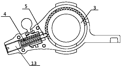 Locking device for folding joint
