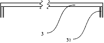 Welding tooling and welding method applied to rail vehicle body frame