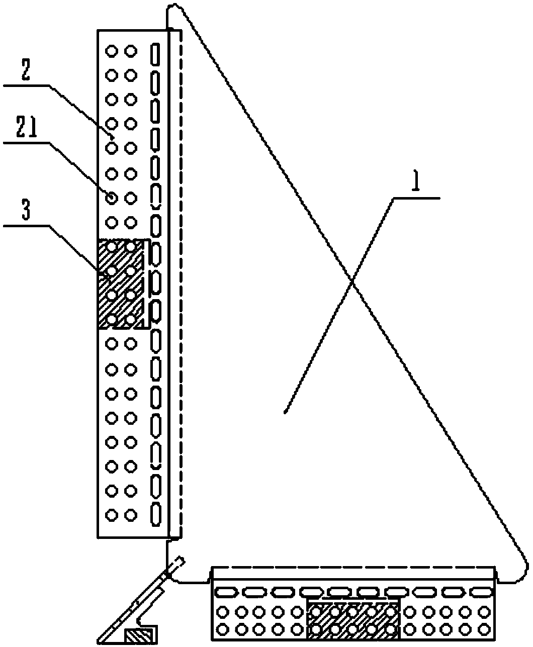 A bird's nest placer for tower