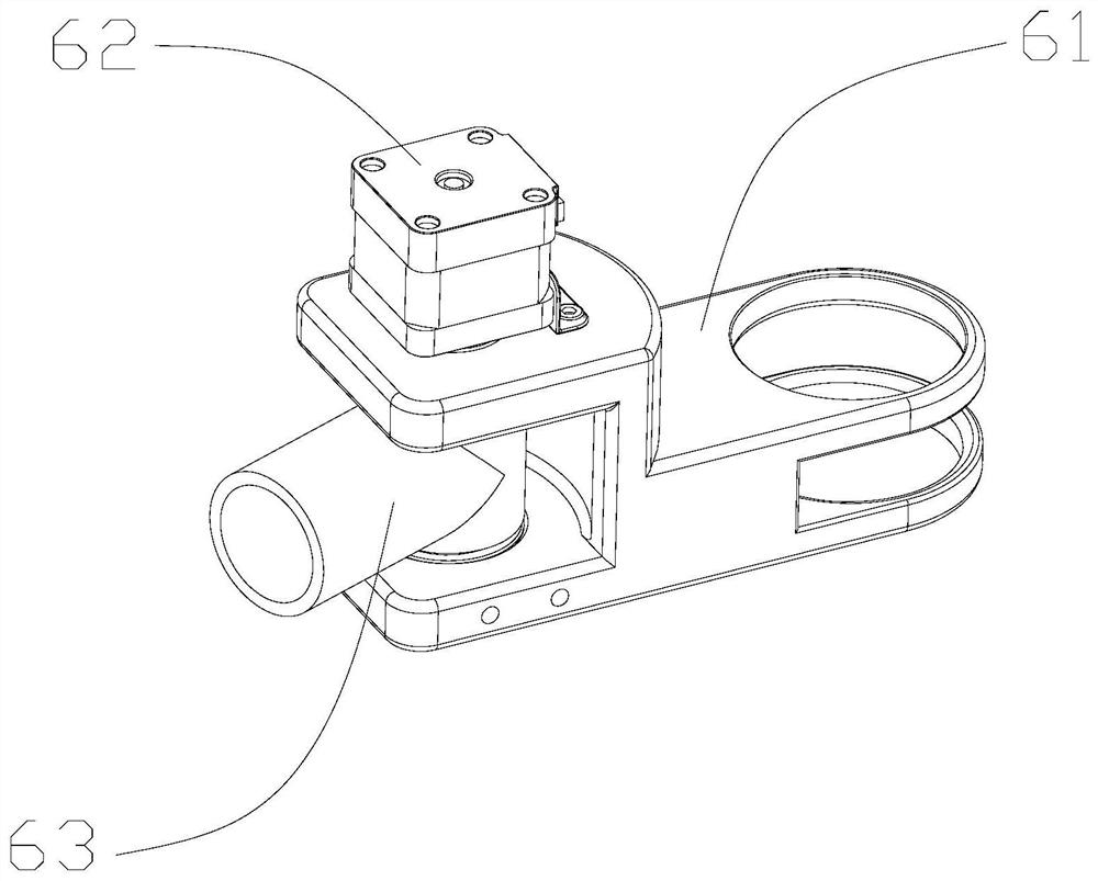 Postoperative rehabilitation device for arm fracture