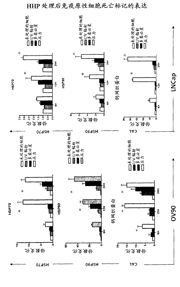 Means and methods for active cellular immunotherapy of cancer by using tumor cells killed by high hydrostatic pressure