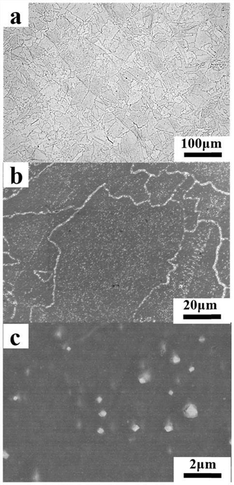 Heat treatment method for optimizing mechanical property of additive manufacturing GH3536 nickel-based superalloy