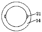 Automatic drinking device for meat chicken breeding