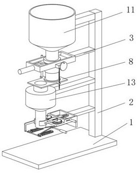 Seasoning packaging device convenient for packaging