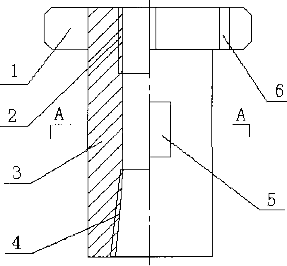 Oil well with rod pressure test operation method