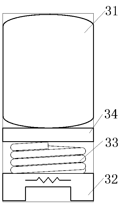 Water bottom measurement device, system and method