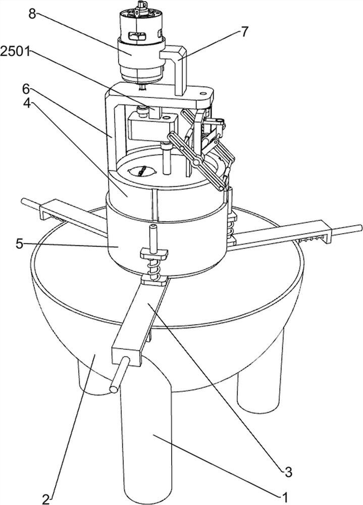Fish ball forming device for food processing