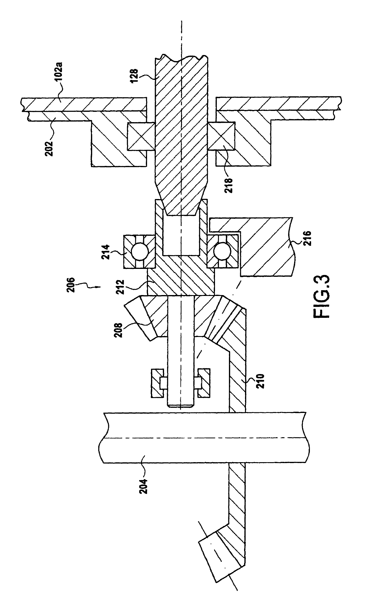 Non-lubricated architecture for a turboshaft engine