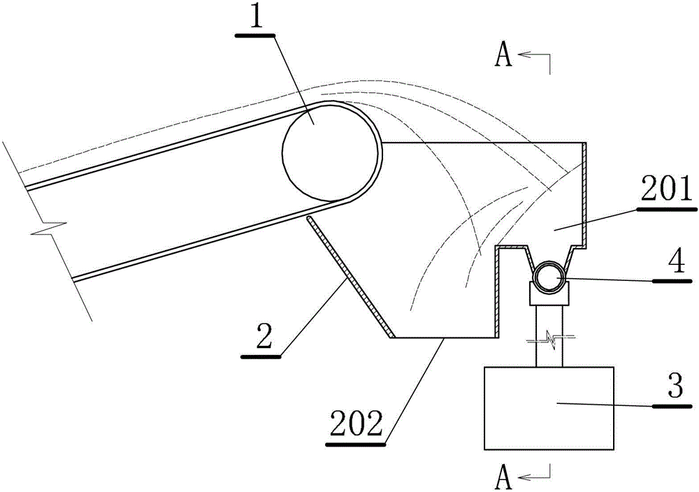 Packaging online-testing device and method for spiral sampling