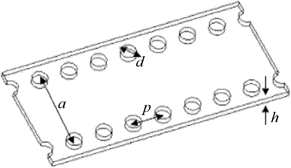 T-shaped port planar integrated waveguide circulator