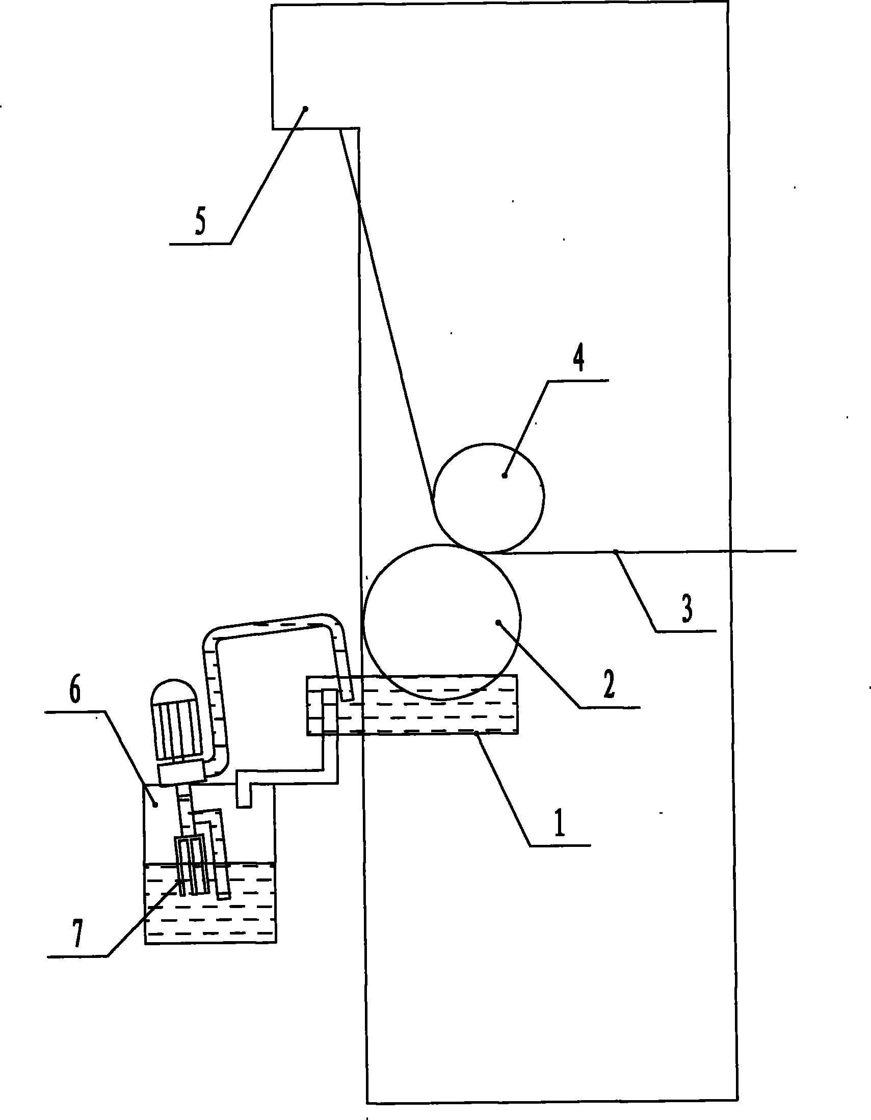 Method for producing crystal decorative paper