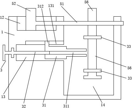 Clamping enhanced type electronic connector side perforating device