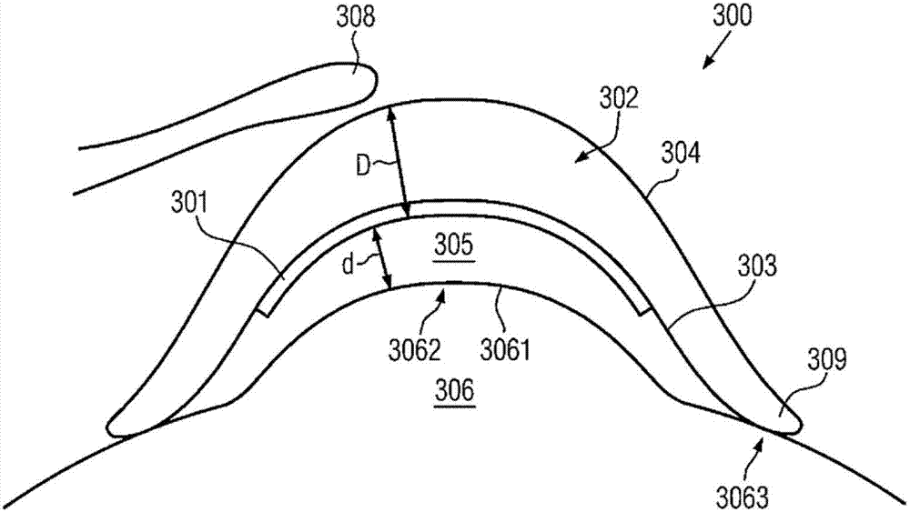 Passive sensing means for a physiological parameter monitoring system