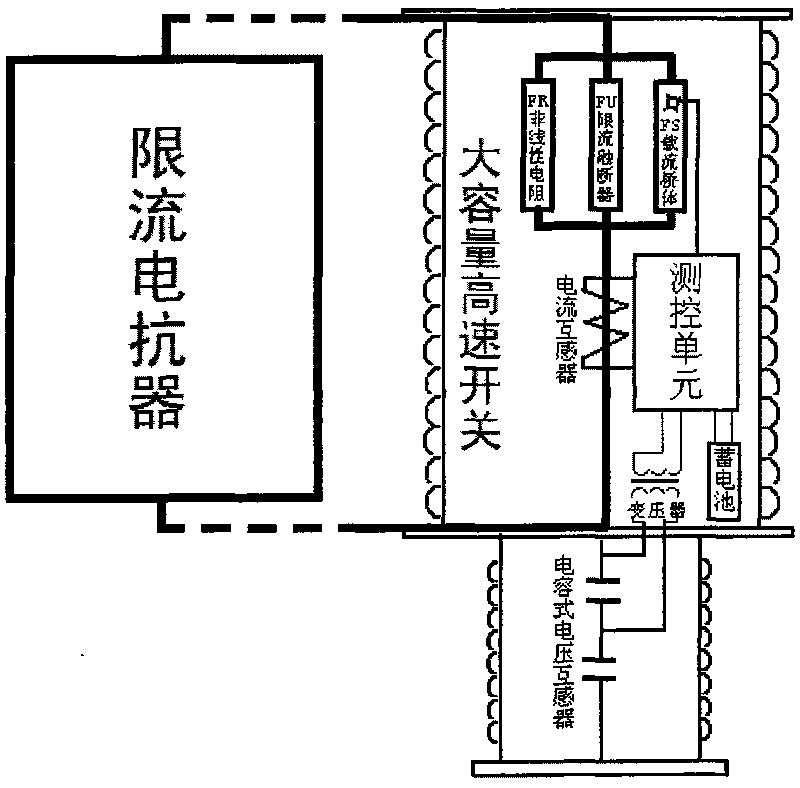 Energy-saving outdoor grid current limiting device