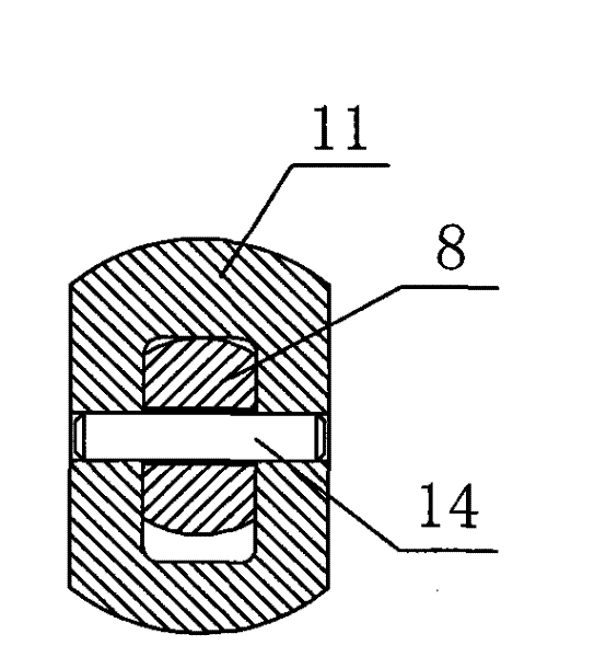 Dedicated tool for machining clamp spring slot