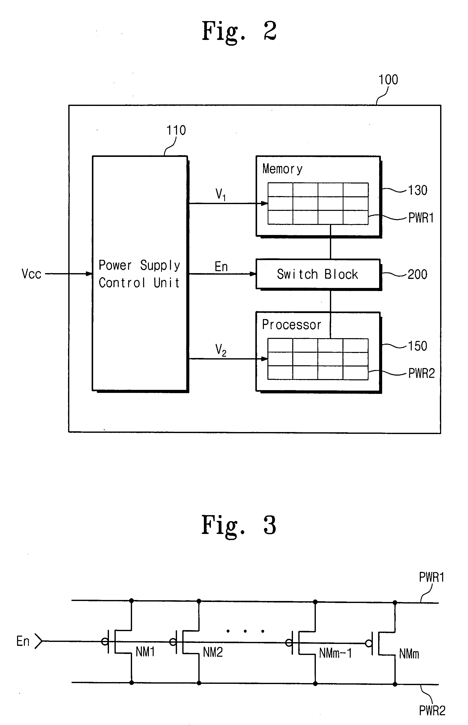 Integrated circuit having multiple power domains