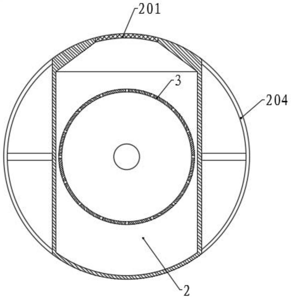 A double-layer ball milling equipment for processing high-purity quartz sand