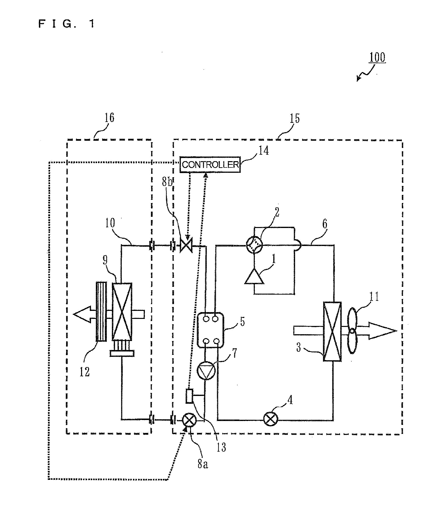 Heat pump apparatus and method of controlling heat pump apparatus