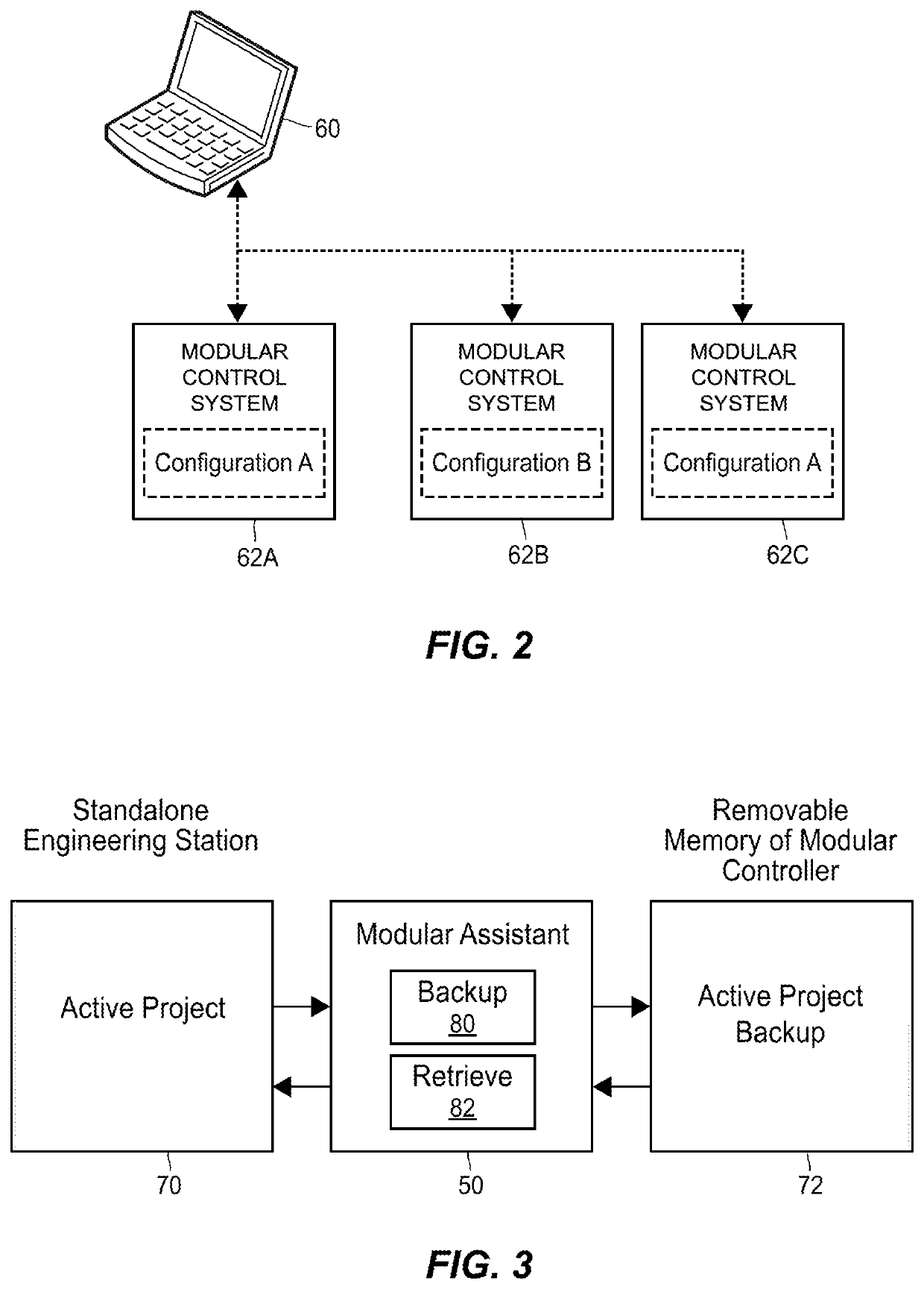 Assistant application for a modular control system