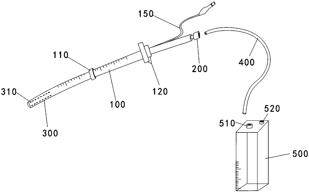 A safe and effective anti-blocking and anti-injury thoracic cavity drainage tube