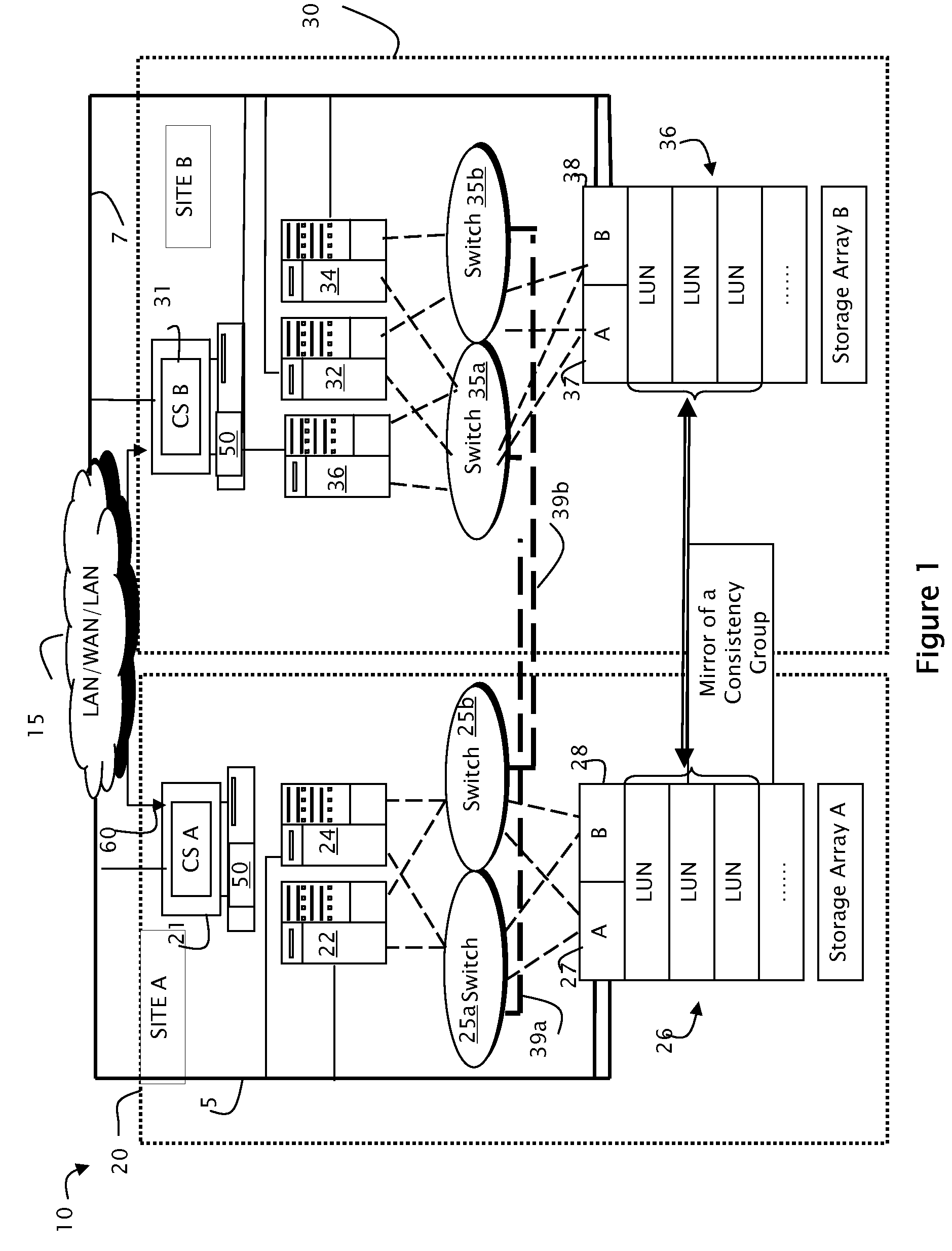 System and method for initializing a network attached storage system for disaster recovery