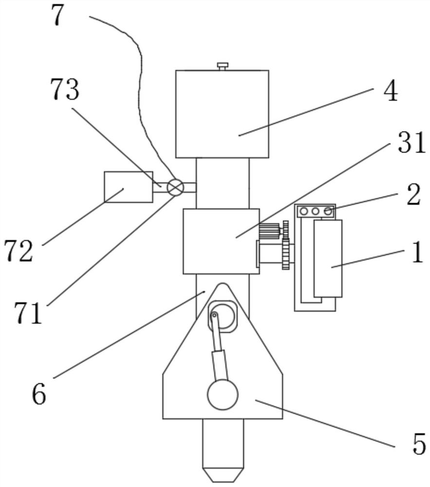 Handheld low-temperature plasma jet device and use method thereof