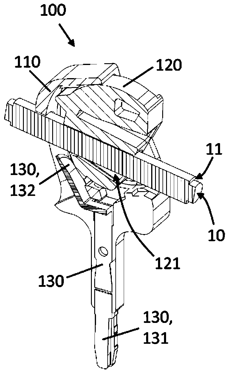 Cable bridge module for flexibly linking connection terminals