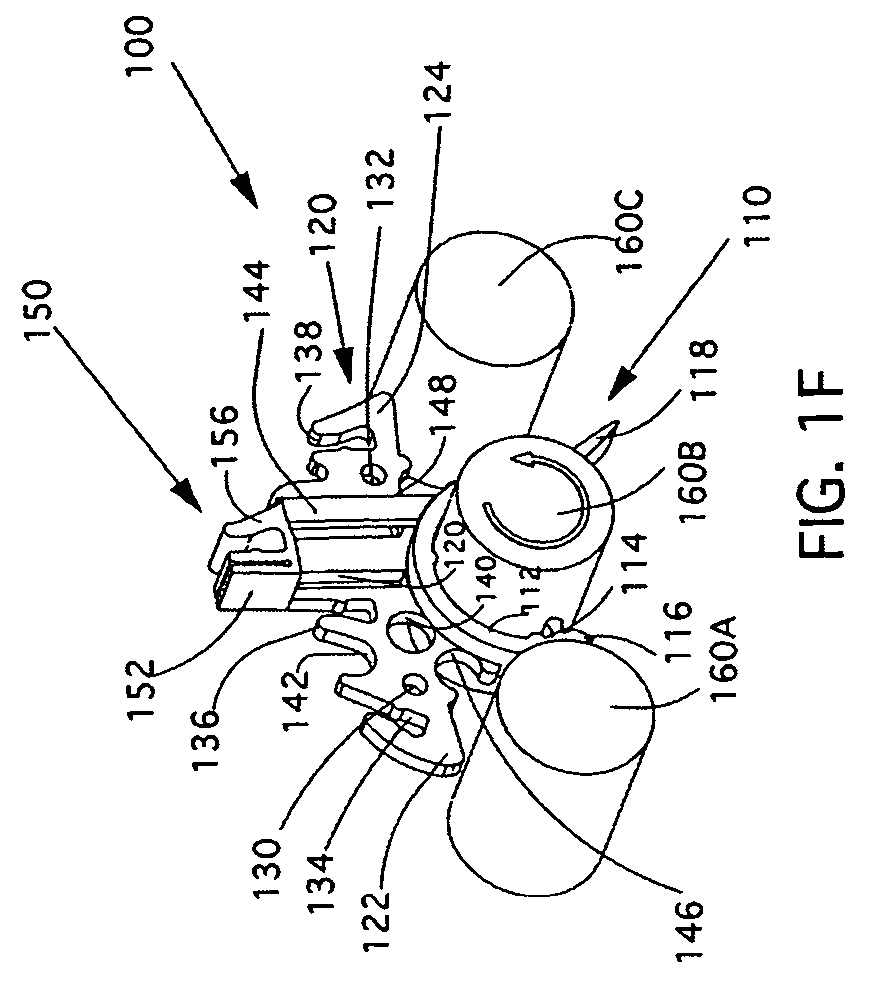 Roller grill separating device