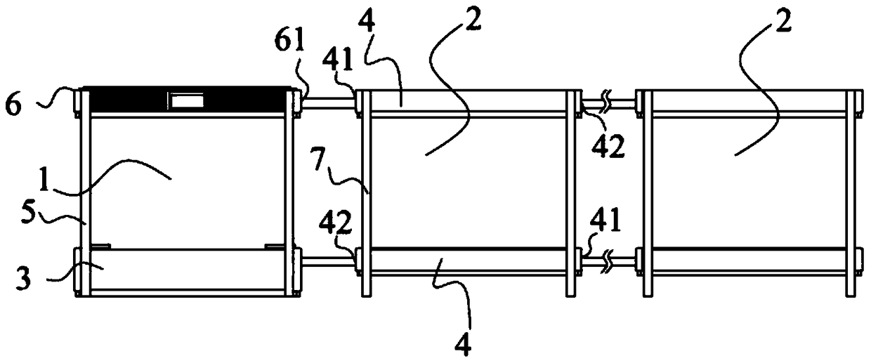 An outdoor cultivation box and its outdoor cultivation system