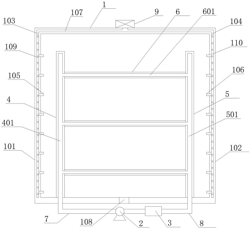 Automatic cooling power transformation cabinet