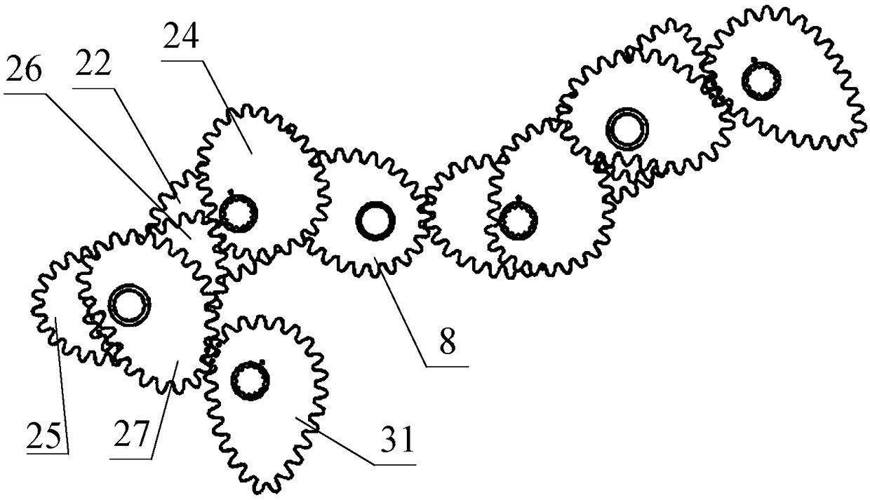 Double planet frame type ellipse - non-circular gear planetary gear system pot seedling transplanting mechanism